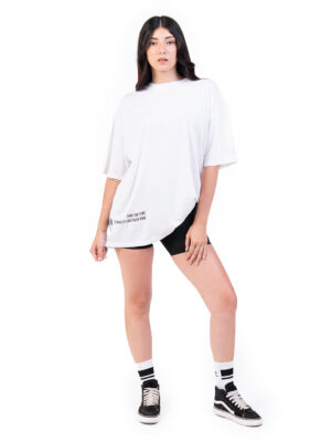 Remera OVZ [take the time] Blanca
